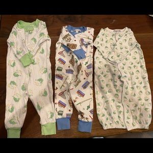 Magnolia Baby lot of 3 sleepers
